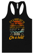 Drink on a Boat Women's Racerback Tank