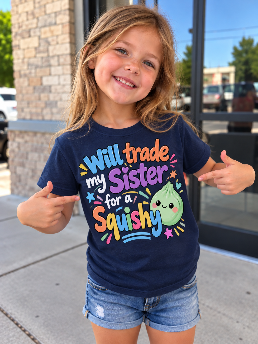 Will Trade My Sister For A Squishy Kid's Shirt
