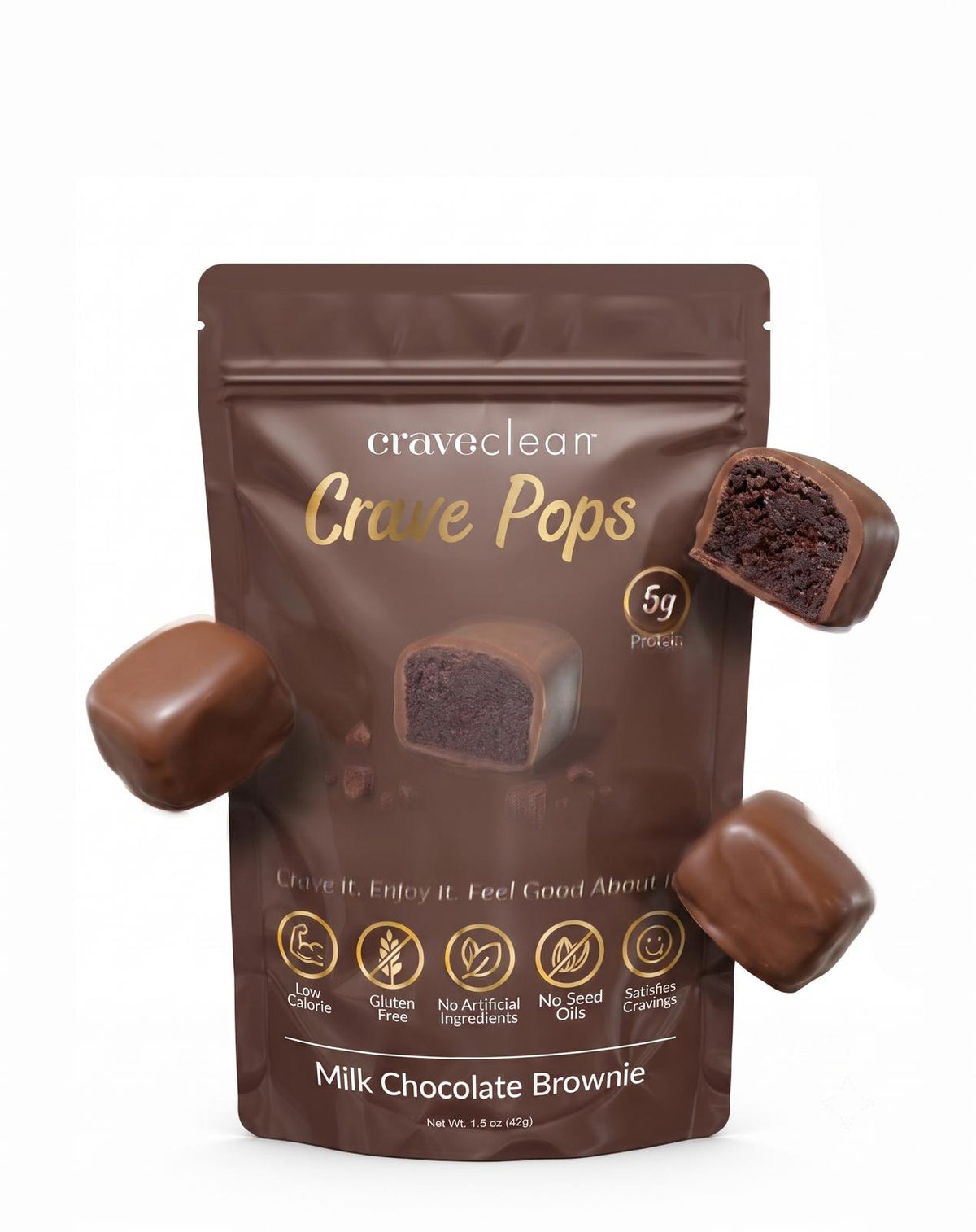 Protein Crave Pops | 3-Pop Bag | 8 Bags per Box - Wholesale