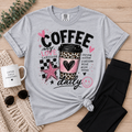 Coffee Daily Graphic Apparel