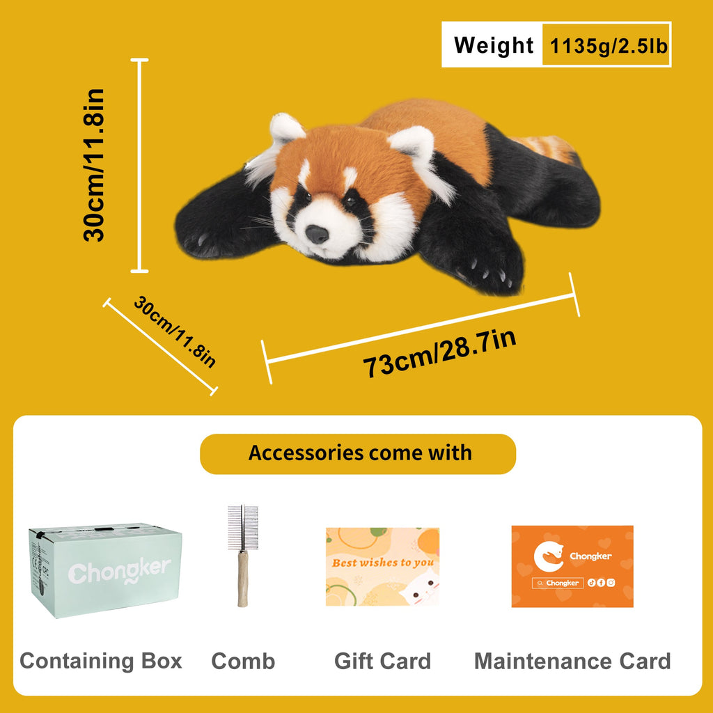Red Panda ESSA Weighted Stuffed Animal – Snuggle Toy for Relaxation