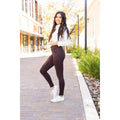 The Belle - Brown FLEECE Full Length Leggings with Pockets*