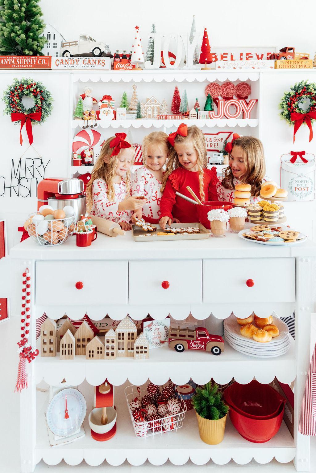 Candy Cane Lane L/S Pocket Twirl Dress