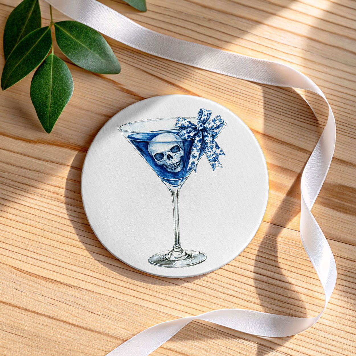 Chinoiserie Halloween Coasters