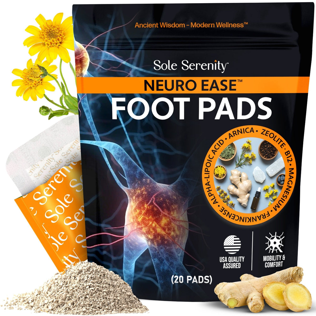 Neuropathy Nerve Discomfort Support Pads
