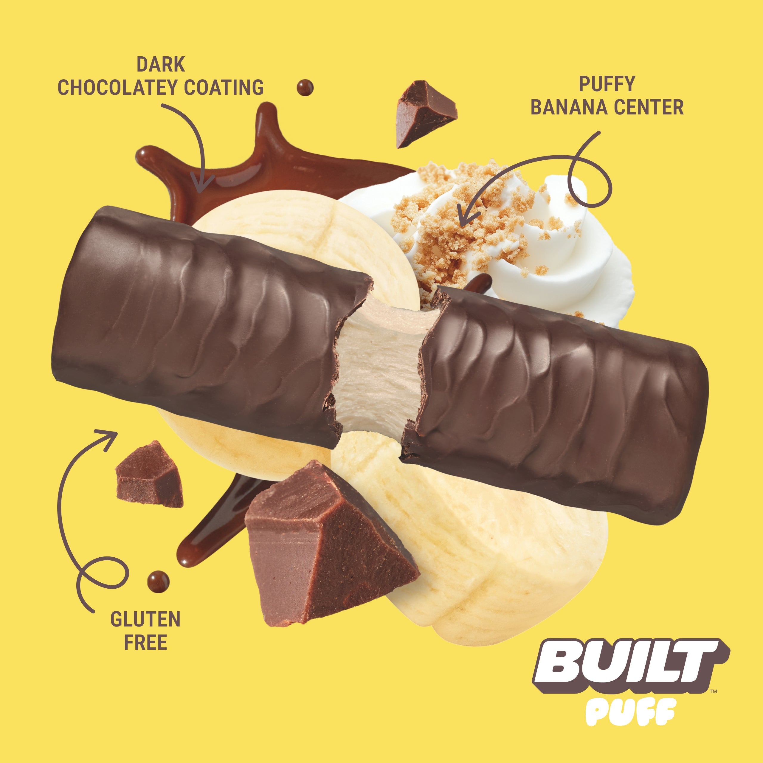 Banana Cream Pie Puff