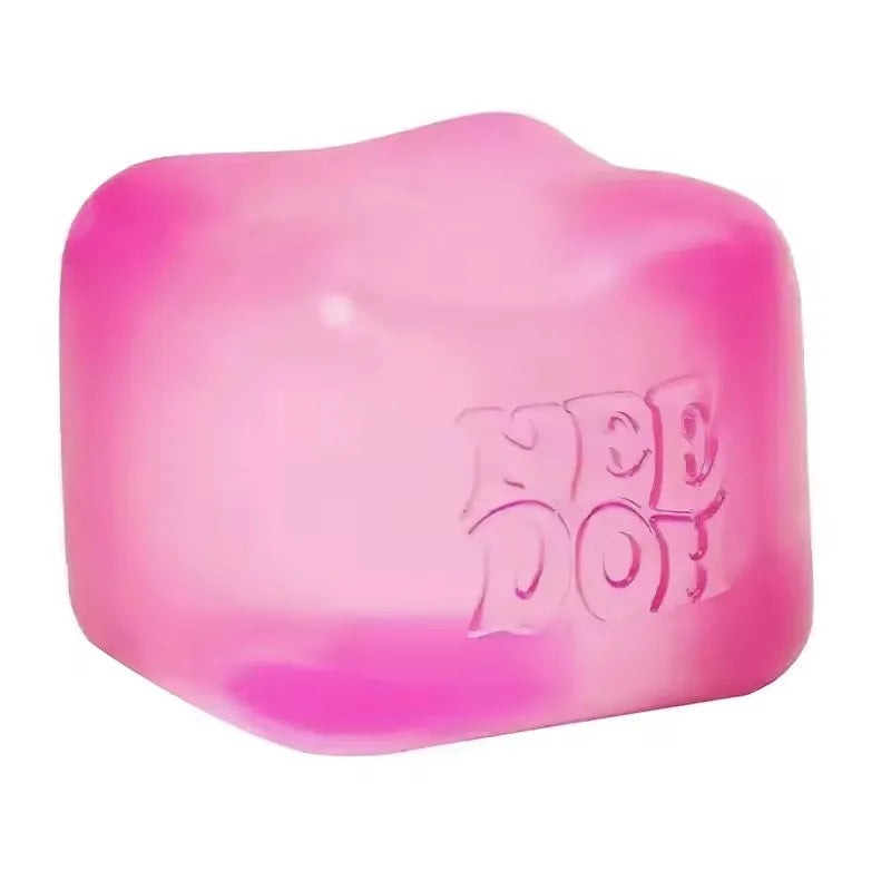 Trending Nee Doh Jellyfish & Cube Squish Toy, Squeeze Stress Relief Fidget, Sensory NeeDoh for Kids & Adults
