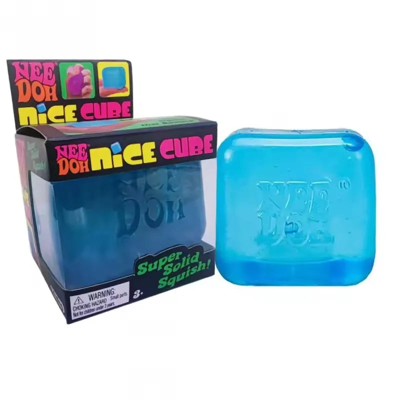 Trending Nee Doh Jellyfish & Cube Squish Toy, Squeeze Stress Relief Fidget, Sensory NeeDoh for Kids & Adults