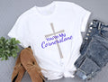 You're My Cornerstone Christian Music Song Shirt T-Shirt Women Men God Jesus Religious Gift Church White Unisex Jersey Short Sleeve Tee