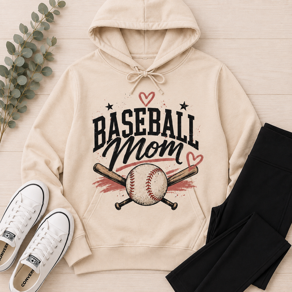 Baseball Mom HOODIE