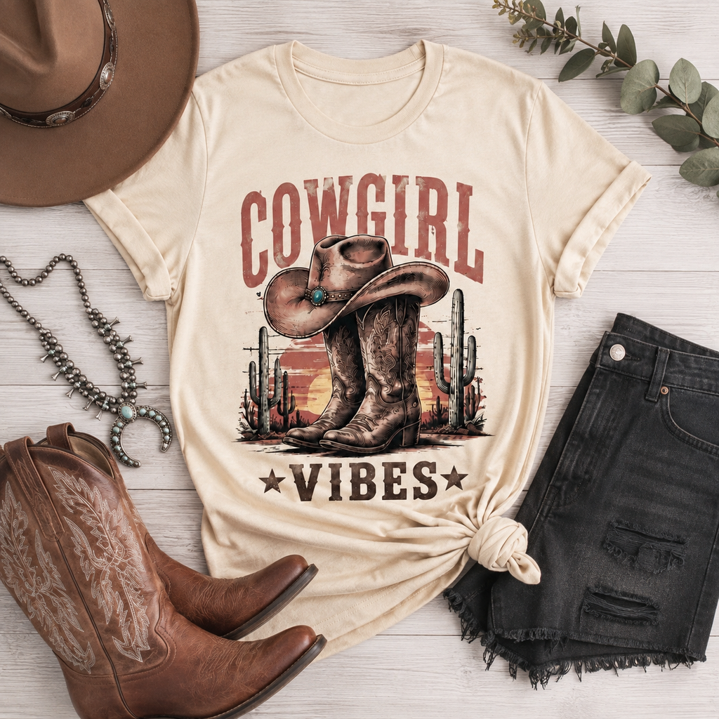 Cowgirl Vibes CREWNECK