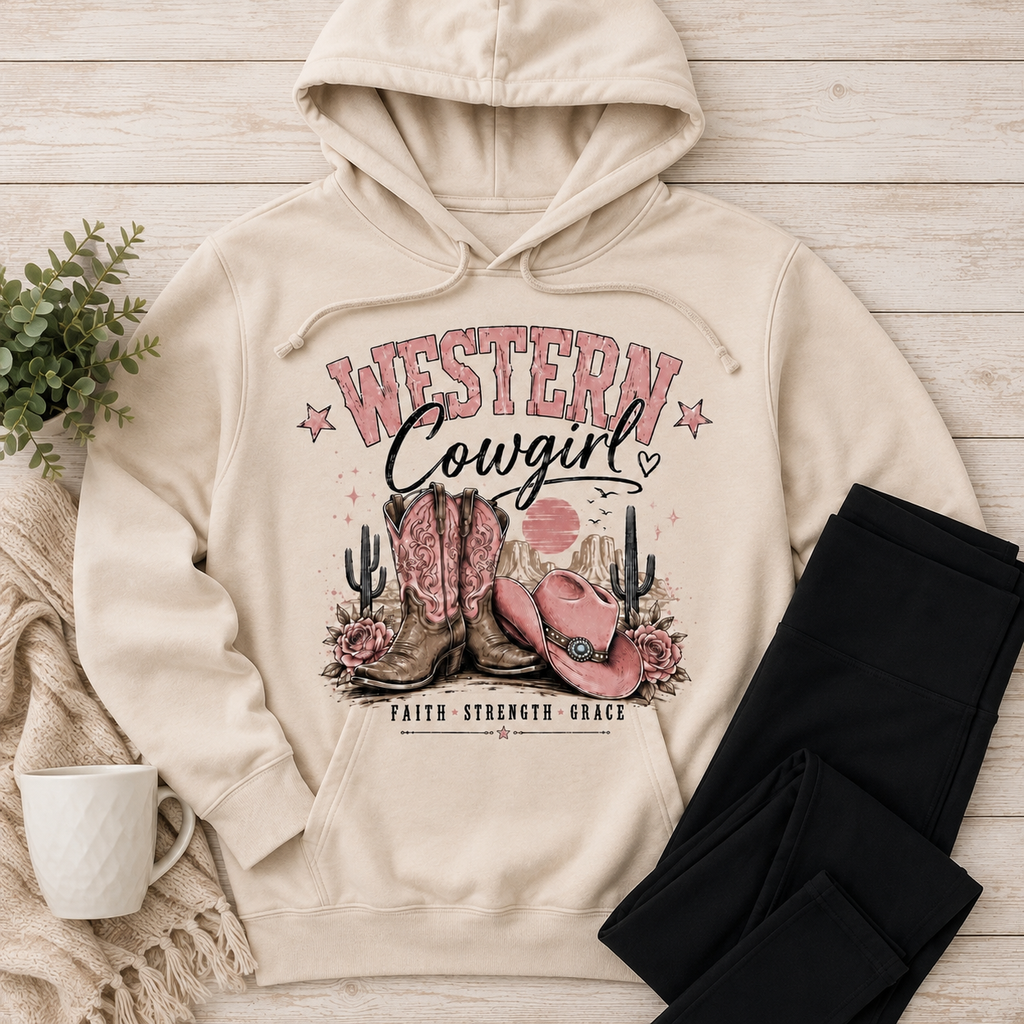 Western Cowgirl HOODIE