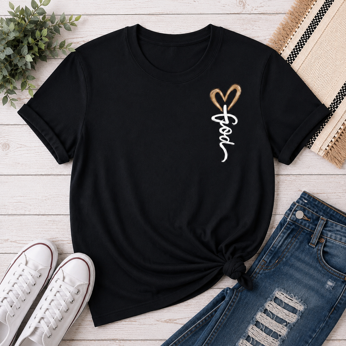 God has my back Graphic Apparel