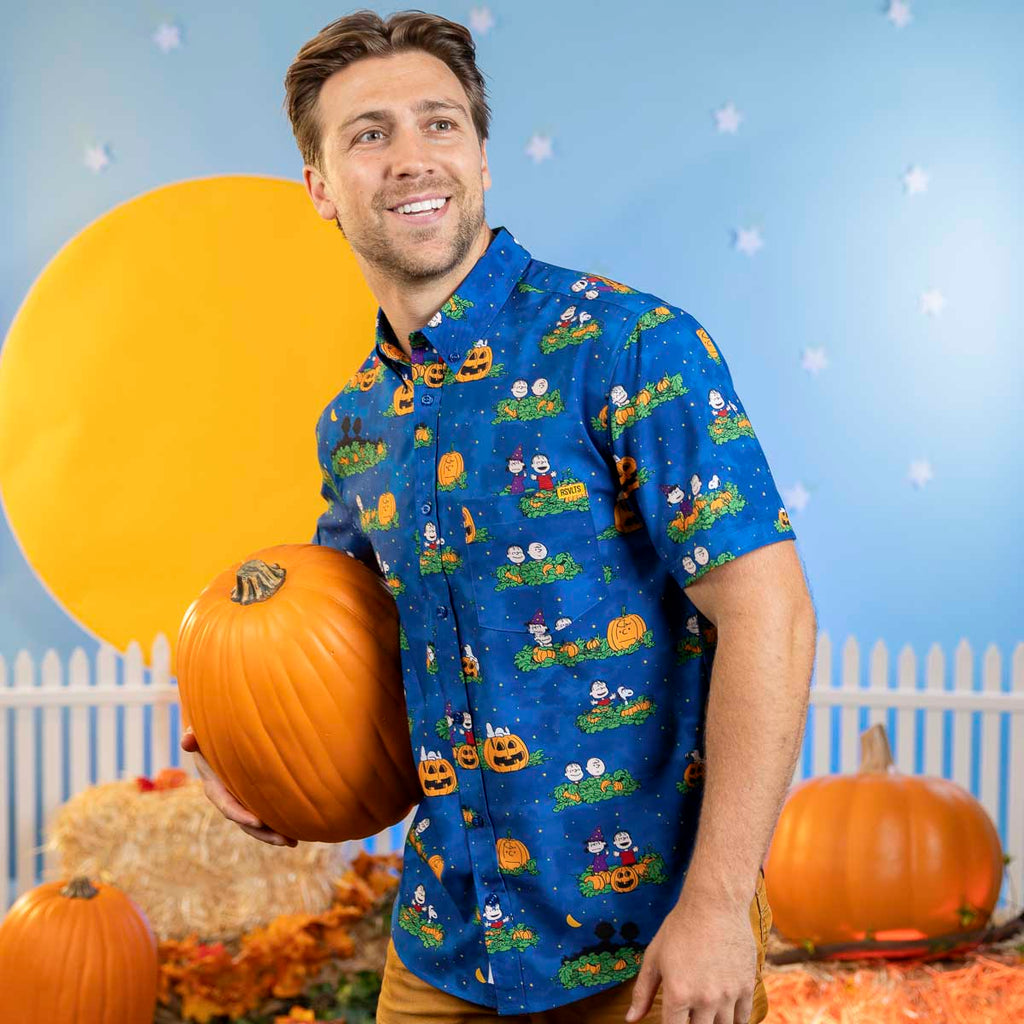 Peanuts "It's the Great Pumpkin!" – KUNUFLEX Short Sleeve Shirt