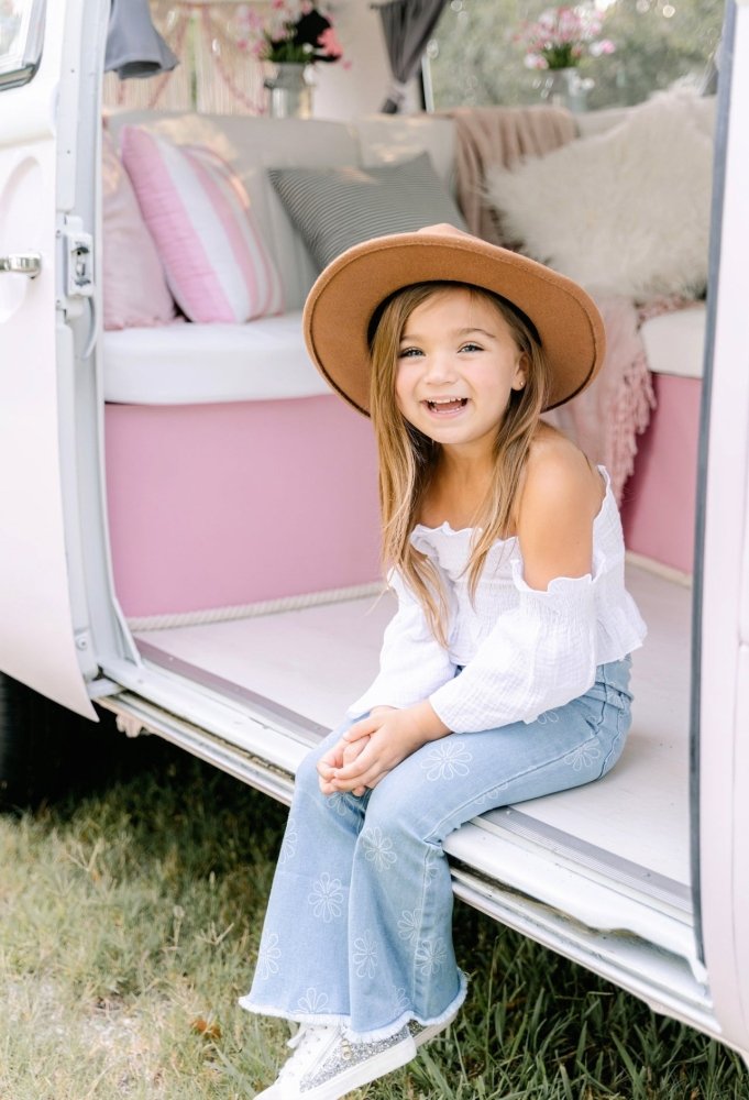 Sophie Denim Bell Bottoms - Light Wash