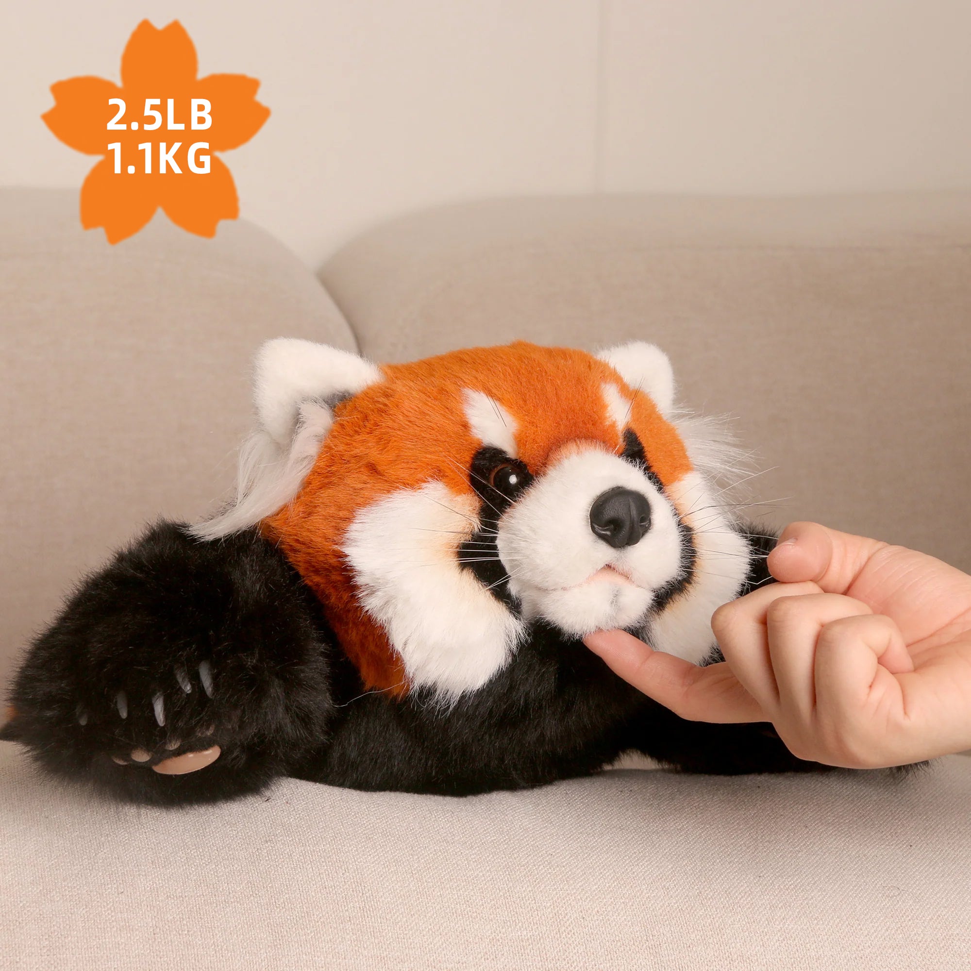 Red Panda ESSA Weighted Stuffed Animal – Snuggle Toy for Relaxation